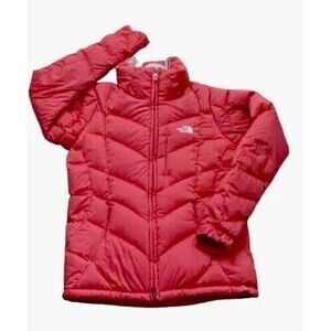 THE NORTH FACE COAT AMORE GOOSE DOWN 600 JACKET Women’s Small S/P Orange